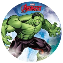 Disco de Oblea Hulk 20 cm