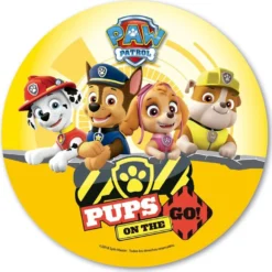 Disco de Oblea Patrulla Canina modelo B 20 cm