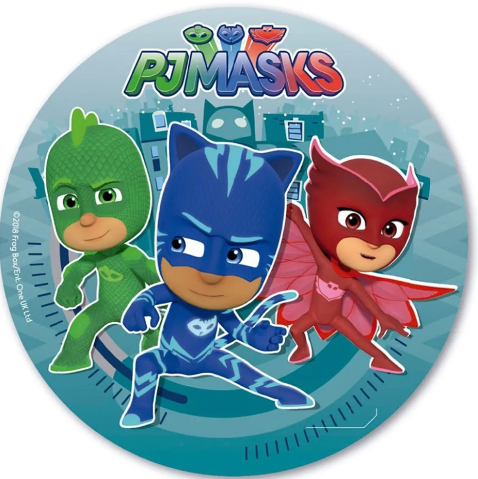 Disco de Oblea Pj Masks Modelo A 20 cm