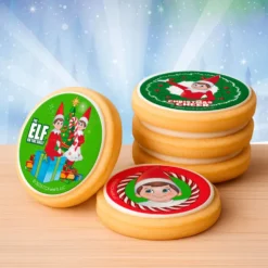 Discos Comestibles Navidad Elfos 6 ud