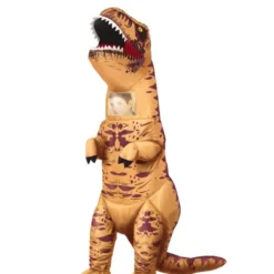 Disfraz Hinchable de Dinosaurio T-Rex con Ventilador