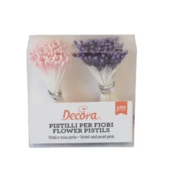 Estambres para Flores Rosas y Violetas