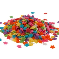 Estrellitas de Azúcar Multicolor 100 gr - Dekora