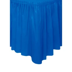 Falda para Mesa color Azul Intenso