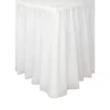 Falda para Mesa color Blanca