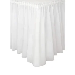 Falda para Mesa color Blanca