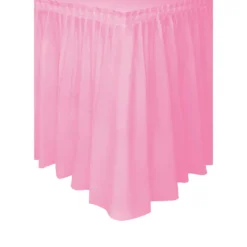 Falda para Mesa color Rosa