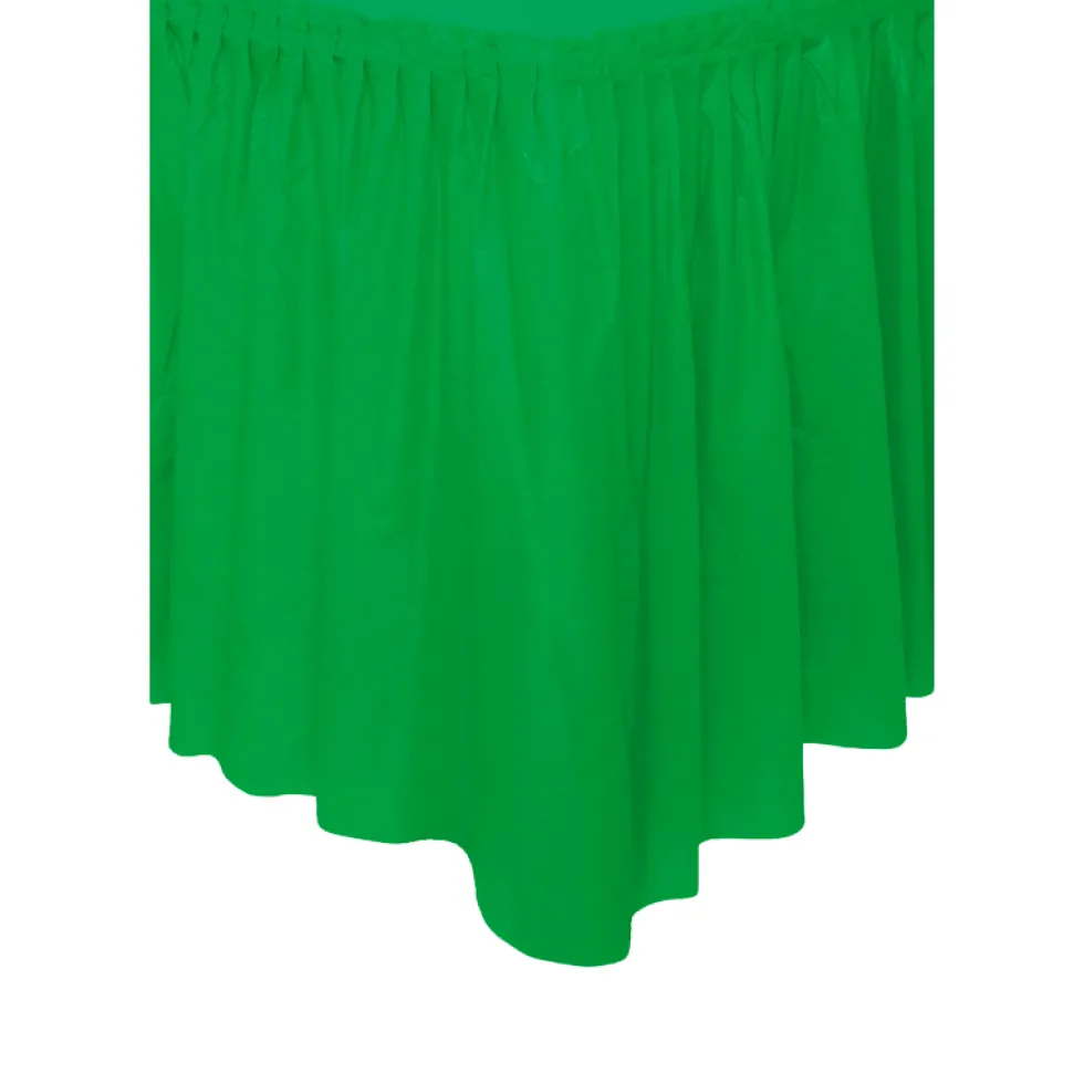 Falda para Mesa color Verde