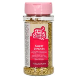 Fideos de Azúcar Dorados 80 gr - FunCakes