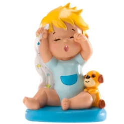 Figura Bautizo Niño Bostezando 10 cm