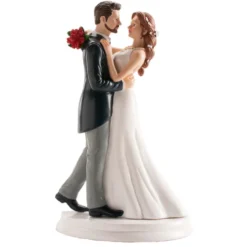 Figura Novios Bailando el Vals 21cm