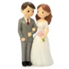 Figura para Tarta de Boda Novio y Novia Estilo Clásico 16 cm