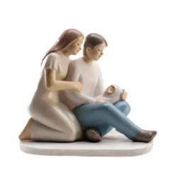 Figura para Tarta Escena Bautizo 10 cm