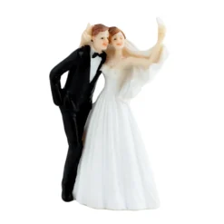 Figura para Tarta Novios Haciendo Selfie