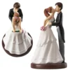 Figura para Tarta Pareja de Boda Beso 15 cm