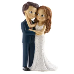 Figura para Tarta Pareja de Boda Enamorados 16cm