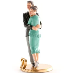 Figura para Tarta Pareja 50 Aniversario 20cm