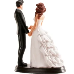 Figura para tarta Pareja de Boda romántica 20cm