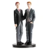 Figura para tarta pareja gay 19 cm