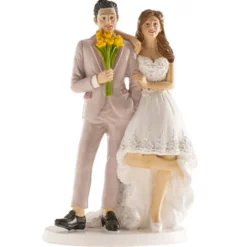 Figura para Tarta Pareja Bruselas 22 cm