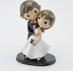 Figura para Tartas Boda Pareja de Novios 17 cm