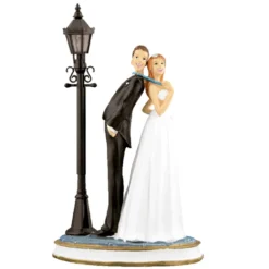 Figura para Tartas Novios en Farola 18 cm