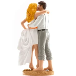 Figura Pareja de Boda Playa 16 cm