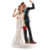 Figura Pareja de Boda Selfie 20 cm