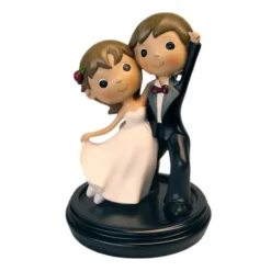 Figura Pareja de Novios Juntos