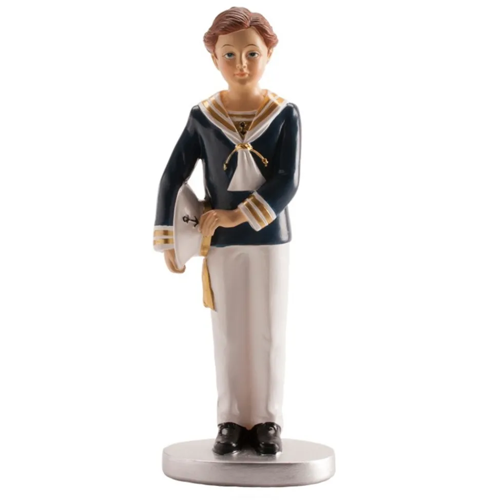 Figura Comunión Niño Marinero 15 cm