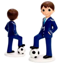Figura Niño Comunión Fútbol 17 cm