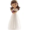 Figura para Tarta Comunión Niña con Libro