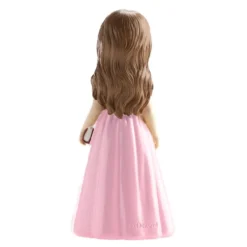 Figura para Tarta Comunión Niña Falda Rosa 16 cm