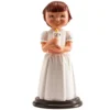Figura para Tarta Niña Comunión Traviesa 13 cm