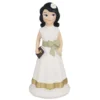 Figura para Tarta Niña Comunión Morena 14 cm
