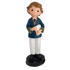 Figura para Tarta Niño con Biblia 15cm