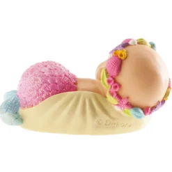 Figura para Tartas Bautizo Niña Sirenita