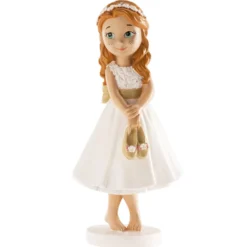 Figura para Tartas Comunión Niña Descalza