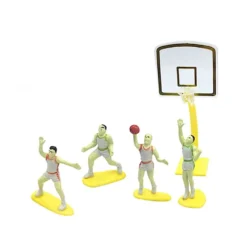Figuras para Tarta Baloncesto 5 ud