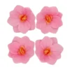 Flores de Papel Comestibles Hortensia Rosa Pequeña 18 ud