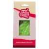 Flores de Papel de Oblea Hojas Verdes 50 ud - Funcakes