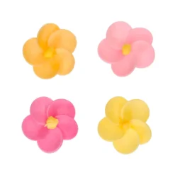 Flores de Papel de Oblea Prímulas 12 ud - Funcakes