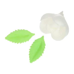 Flores de Papel de Oblea Tulipanes y Hojas 12 ud - Funcakes