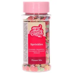 Flores Multicolor de Azúcar 60 gr - FunCakes