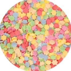Flores Multicolor de Azúcar 60 gr - FunCakes