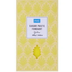 Fondant Amarillo 250 gr - PME