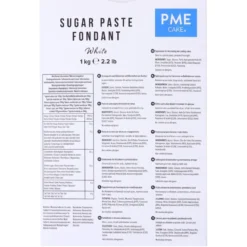 Fondant Blanco 1 Kg - PME