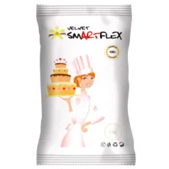 Fondant Blanco de Sabor Vainilla 1 Kg - Smartflex