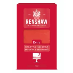Fondant Extra Rojo 1 Kg - Renshaw