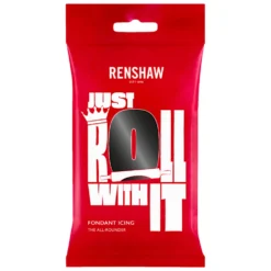 Fondant Negro 1 Kg - Renshaw